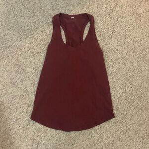 Lululemon rust tank top sz 2-4